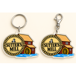 Sutter’s Mill Acrylic Keychain