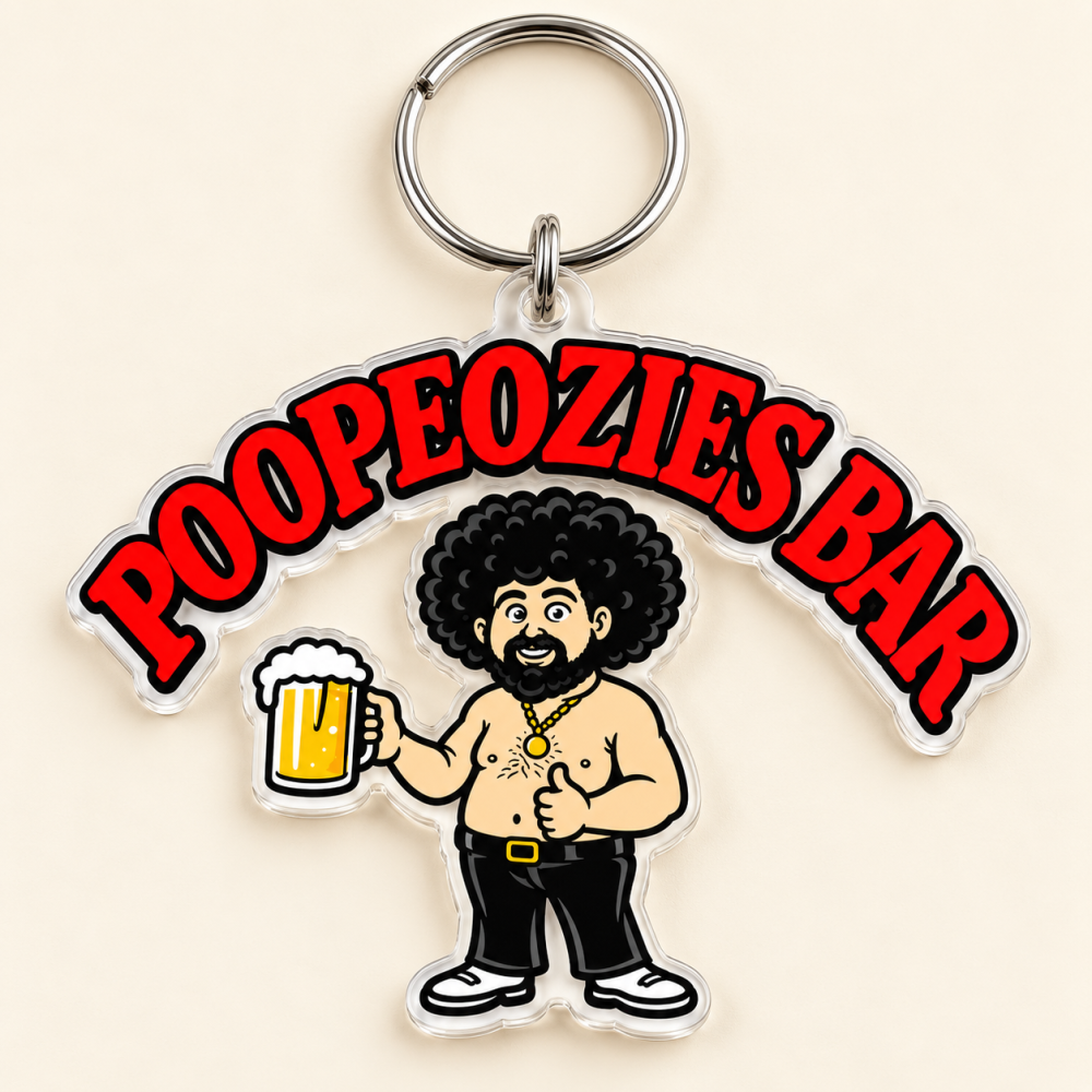 Poopoezies Bar Acrylic Keychain | Richmond KY